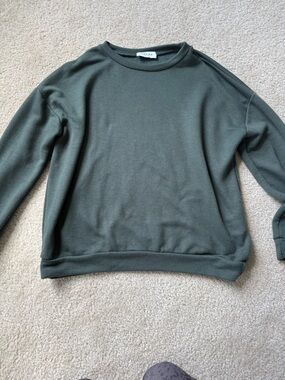 Gilli Men's Crewneck Sweater in Olive Green